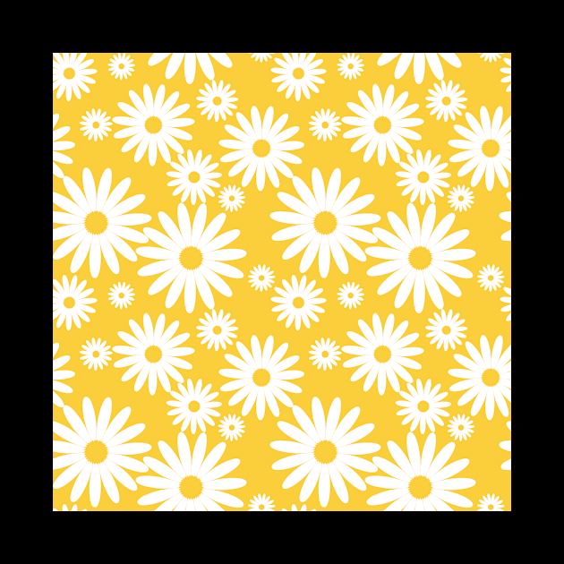 Sunflower Pattern Design by aquariart