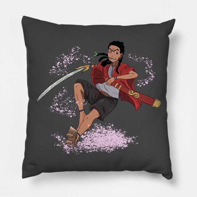 Riley x Mugen Pillow by Kaijubrothers