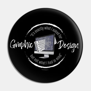 Graphic Design Artist Pin