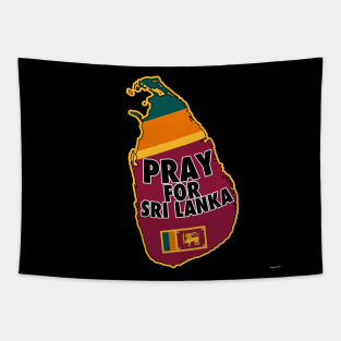 Pray For Sri Lanka Tapestry