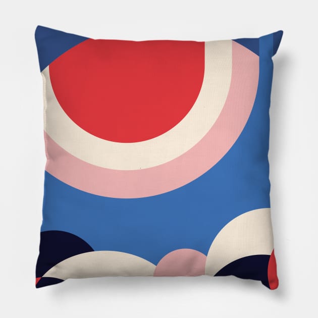 moon rocket Pillow by mojokumanovo