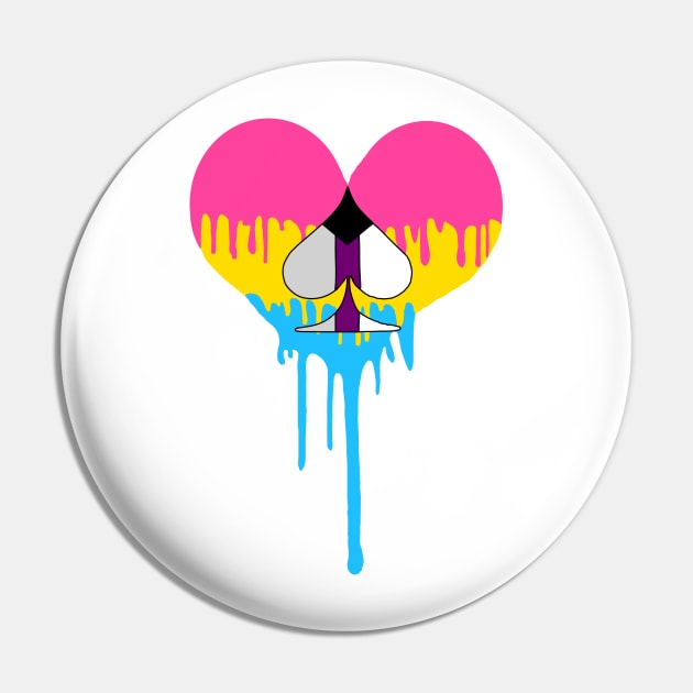 Panromantic Demisexual Pin by AestheticStreak