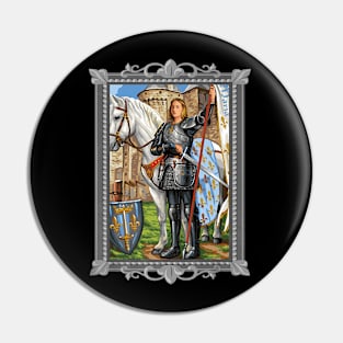 St Joan of Arc Am Not Afraid I Was Born Do This Saint Pin