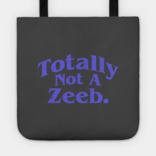 Totally Not A Zeeb - Are You Afraid of the Dark - Nickelodeon Tote