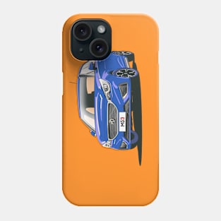 MG3 Car in Blue Phone Case