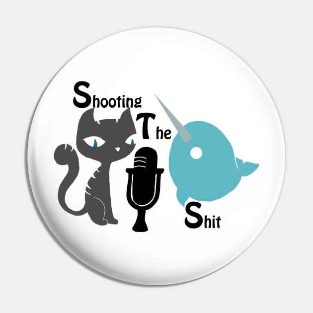 shooting the shit logo Pin by aerithradio