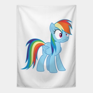 Rainbow Dash shocked Tapestry