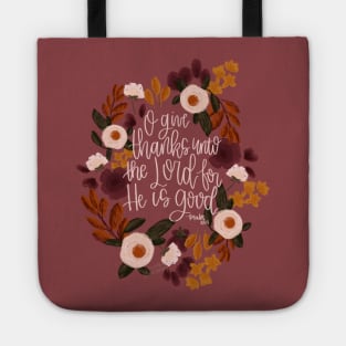 The Psalms 107:1 Tote