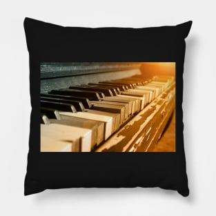 Old Piano Pillow