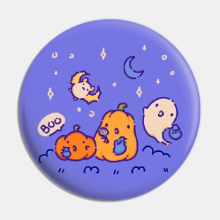 Boo! Trick or treat Pin