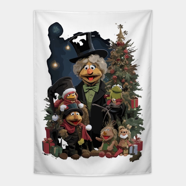 Muppet Christmas Carol Tapestry by Prime Quality Designs