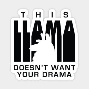 Llama Drama Magnet