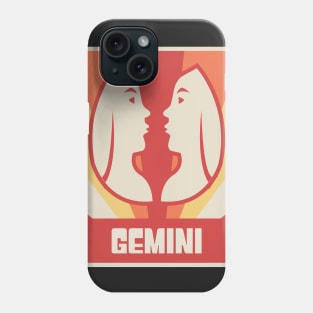 Gemini – Vintage Astrology Zodiac Sign Phone Case