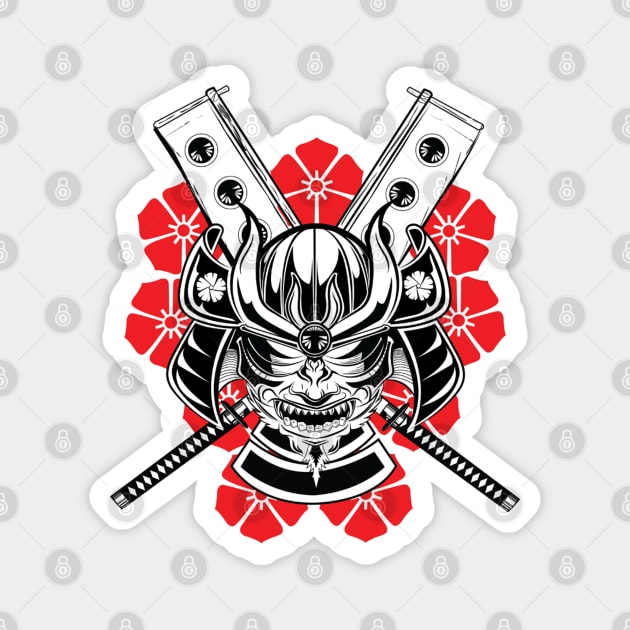 Samurai Magnet by Elijah101