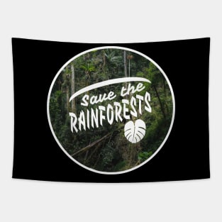 Save the rainforests by Beebox Tapestry