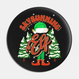 SKYRUNNING ELF CHRISTMAS Pin