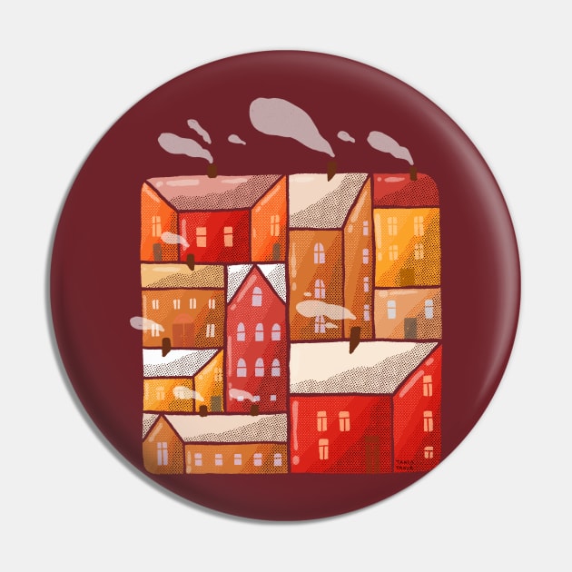 Color Block City Pin by Tania Tania