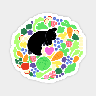 A Bunny’s Feast Magnet