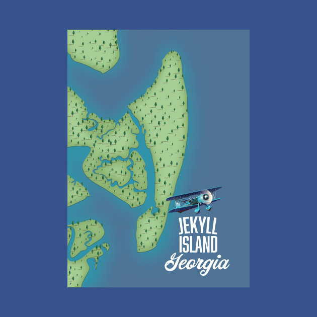 Discover Jekyll Island Georgia USA - Jekyll Island Georgia Usa - T-Shirt