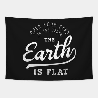 The Earth Is Flat Tapestry