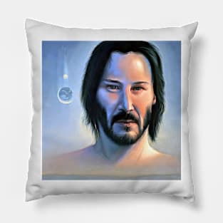 cosmic Keanu Pillow