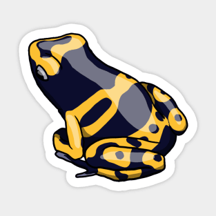 Okopipi Blue Poison Arrow or Dart Frog - Frog Gift Idea - Sticker