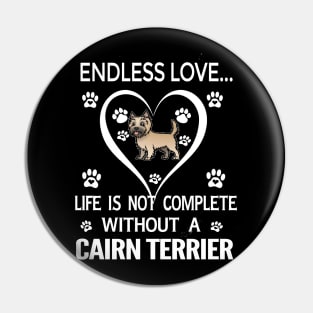 Cairn Terrier Lovers Pin
