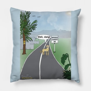 Enormously Funny Cartoons Speed Limit Pillow
