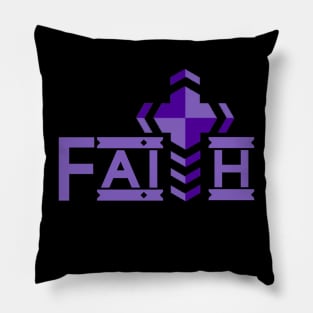 Christian Faith Jesus Cross Pillow