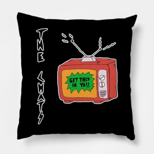 Smoko Swagger Retro Tees for Fans of Chat’ Irreverent Aussie Punk Anthems Pillow