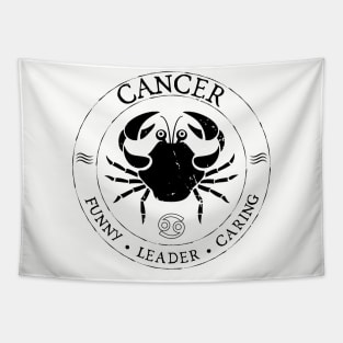 Cancer Zodiac Birthday Star Sign Zodiac Gift Tapestry