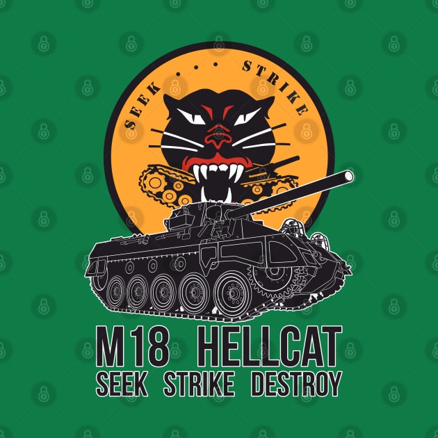 Seek Strike Destroy M18 Hellcat another tower by FAawRay