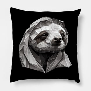 Polygonal sloth Pillow