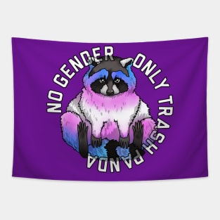 No Gender. Only Trash Panda Trans Tapestry