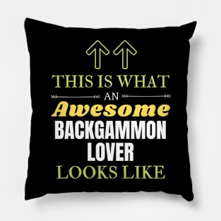 Backgammon Pillow