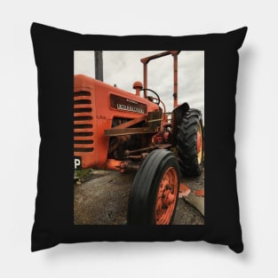 Red Tractor Pillow