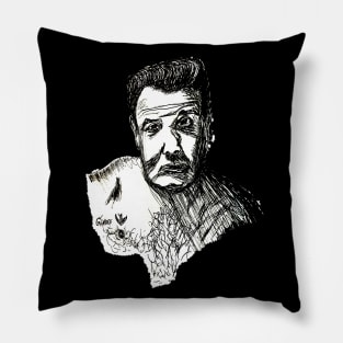 Vintage Wrestler Pillow