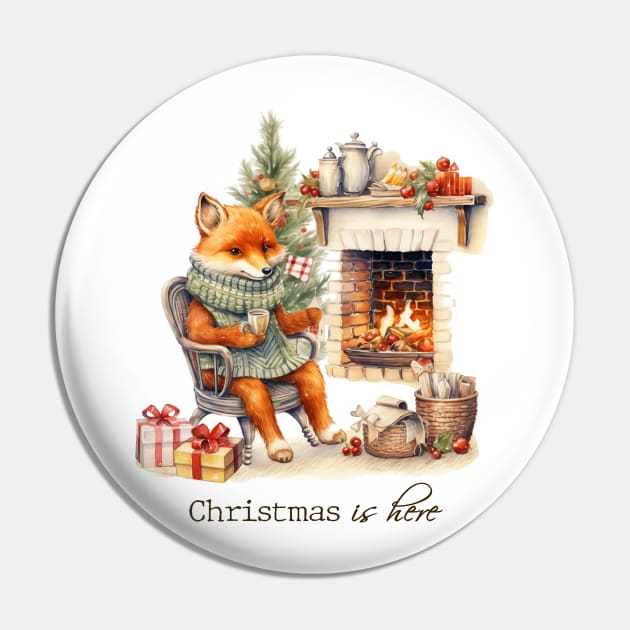 Christmas Wishes Quote Pin by Chromatic Fusion Studio