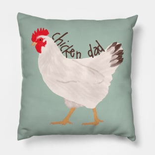 Chicken Dad Pillow