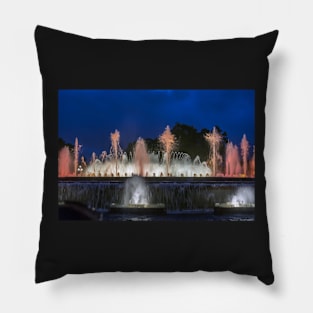 Colorful performance of Magic Fountain Pillow