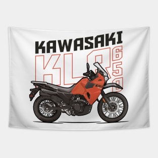 KLR 650 - Orabge Tapestry