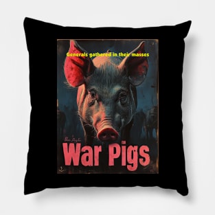 War Pigs, A vintage comics cover Pillow