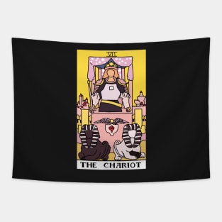 The Chariot Tarot Card Tapestry