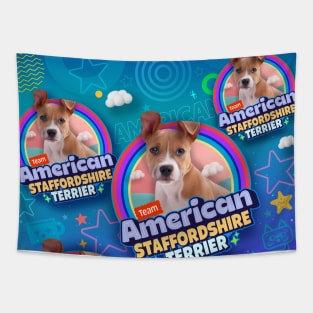 American Staffordshire Terrier Puppy Tapestry