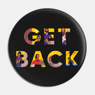 Get back last concert Pin