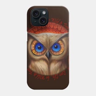 Warm Owl Mandala Love Lie Phone Case