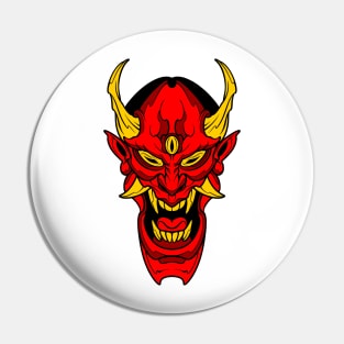 scream demon mask Pin