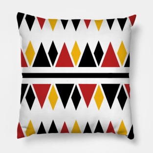 Etnic triangle art Pillow