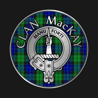 Clan MacKay Crest & Tartan T-Shirt