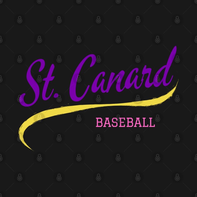 St. Canard Baseball by Amores Patos 